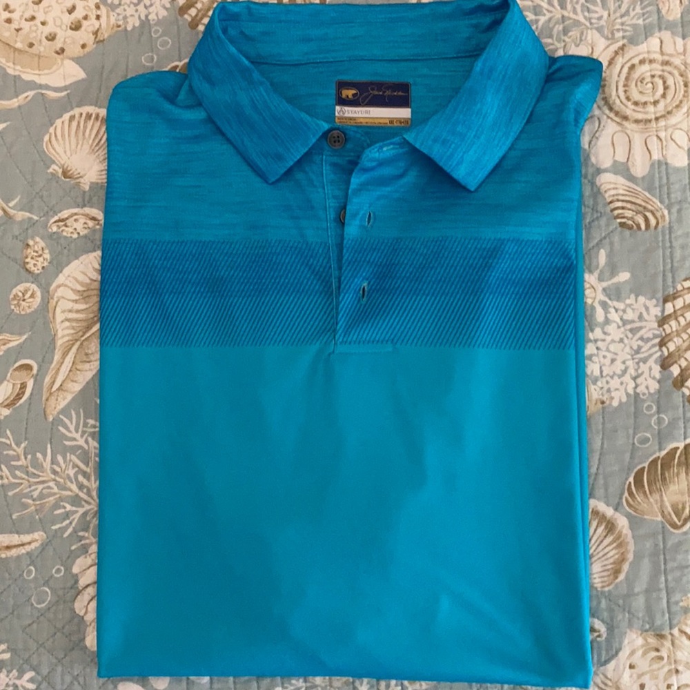 EUC Jack Nicklaus Golden Bear logo Golf shirt